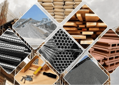 Fourniture de matériels de construction