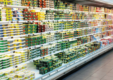 Distribution de produits alimentaires